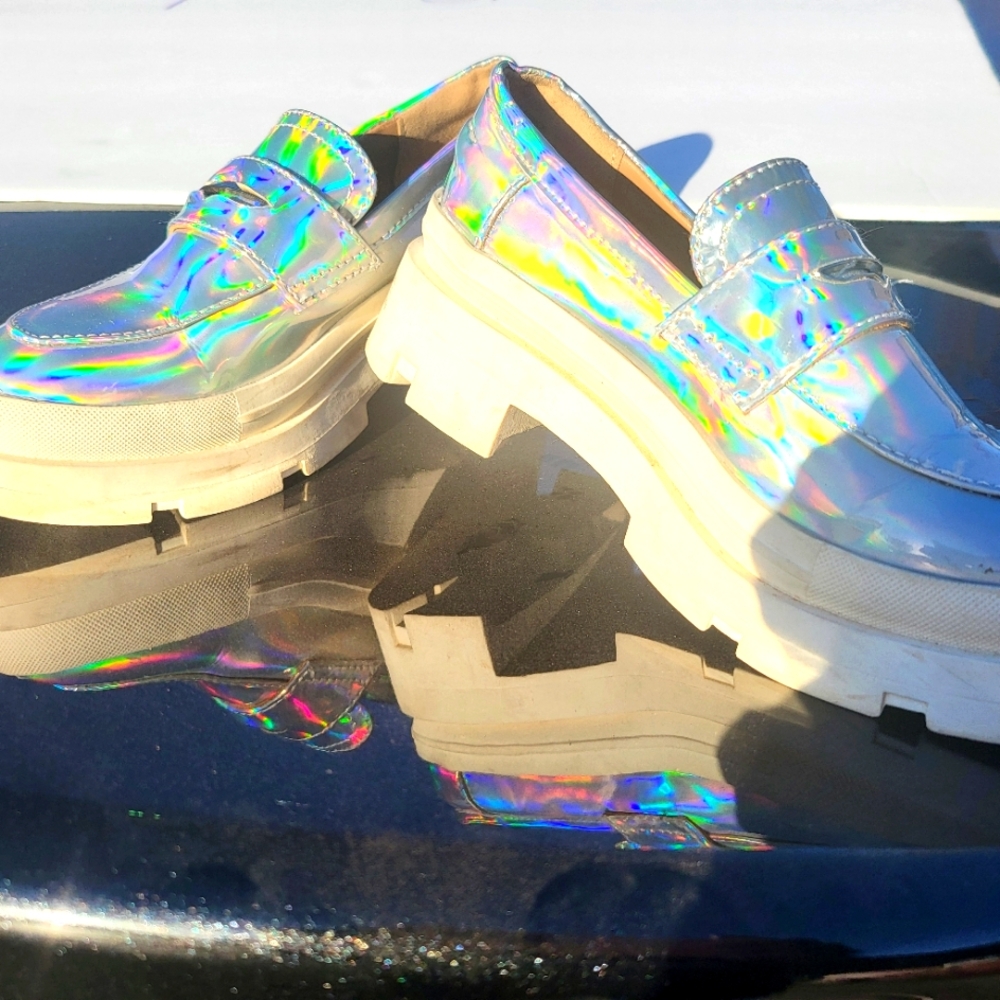 Steve Madden girls penny loafers